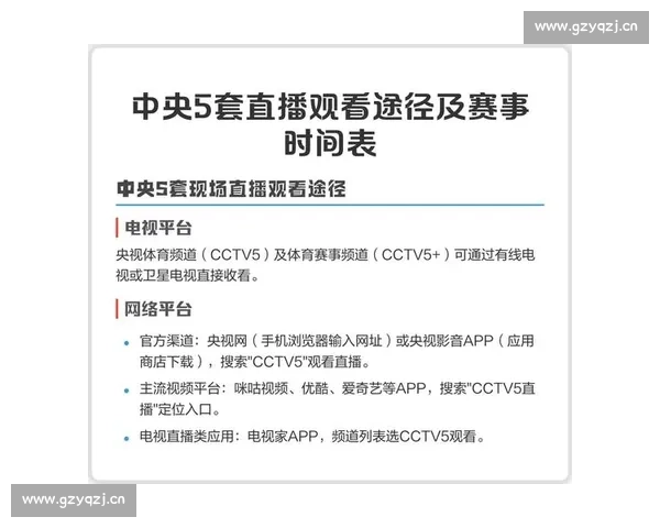 如何通过各种途径免费观看热门体育赛事和比赛直播技巧详解